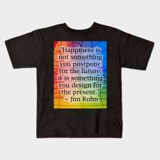 Jim Rohn Quote Kids T-Shirt